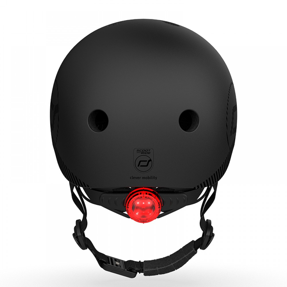 Κράνος Scoot and Ride Standard Black (M-L)