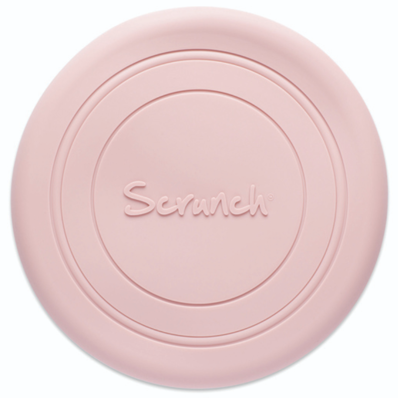 Φρίσμπι από Ανακυκλώσιμη Σιλικόνη Scrunch Dusty Rose