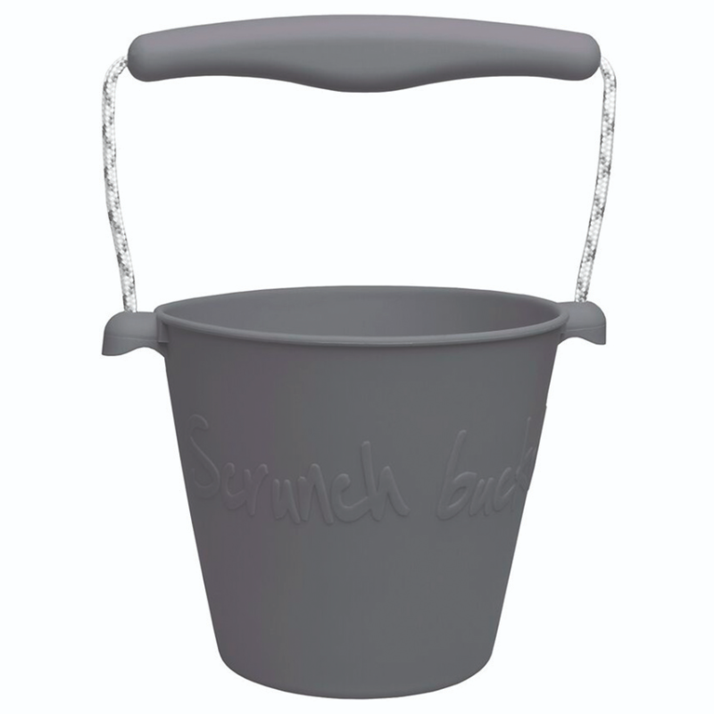 Κουβαδάκι από Σιλικόνης Scrunch Anthracite Grey