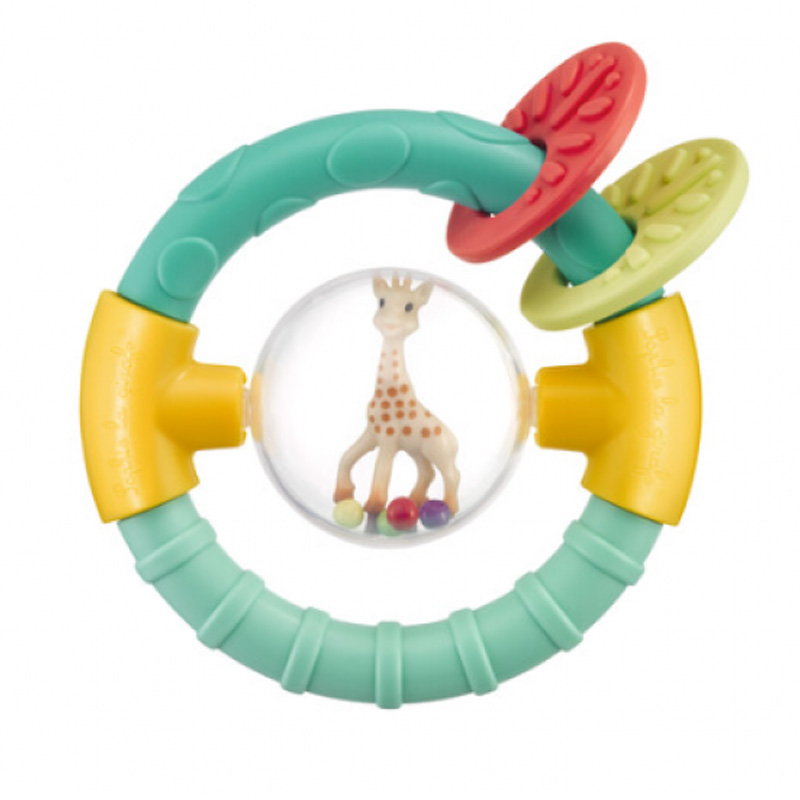 Μαλακή Κουδουνίστρα & Μασητικό 2in1 Sophie La Girafe