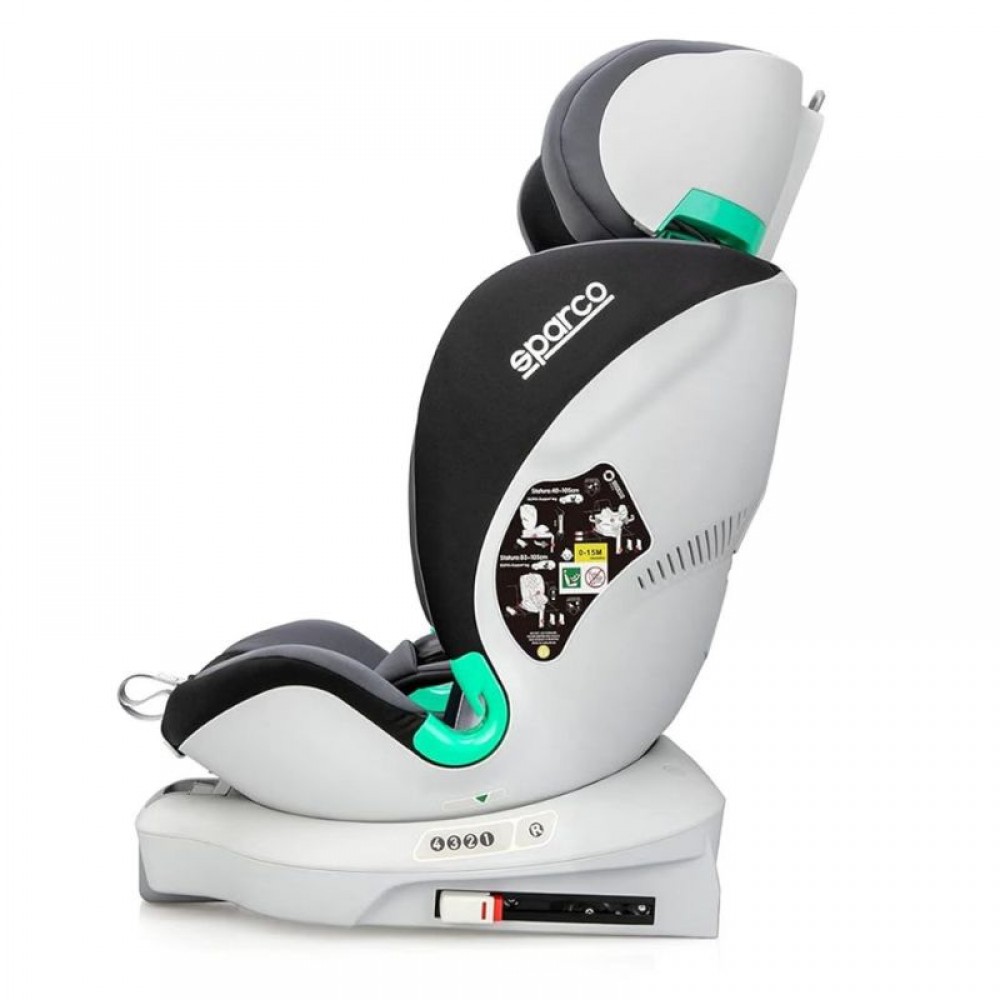 Κάθισμα Αυτοκινήτου Sparco Isofix i-Size 40-135cm Black/grey Κάθισμα Αυτοκινήτου Sparco Isofix i-Size 40-135cm Black/grey