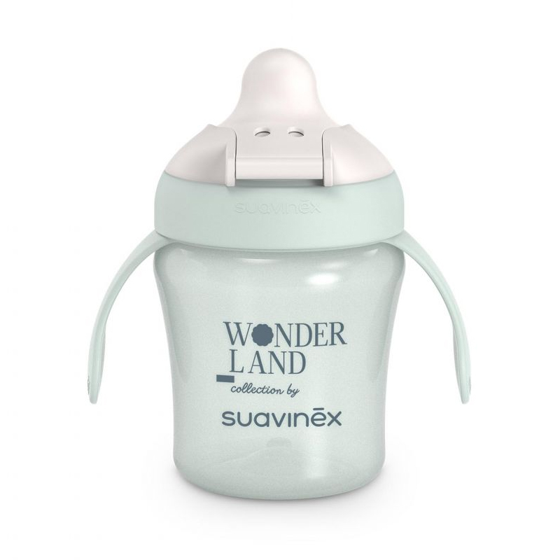 Εκπαιδευτικό Ποτήρι με λαβές Suavinex Wonderland 200ml Green