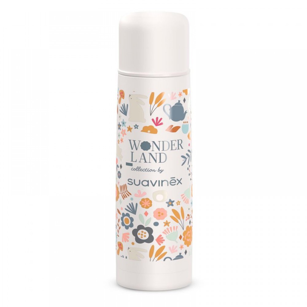 Θερμός Μπουκάλι Suavinex Wonderland 500ml Beige 