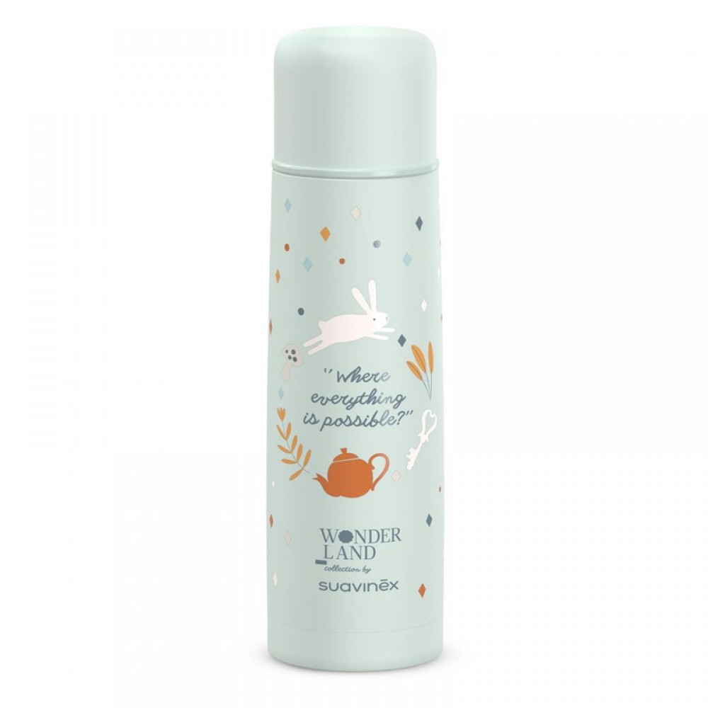 Θερμός Μπουκάλι Suavinex Wonderland 500ml Green