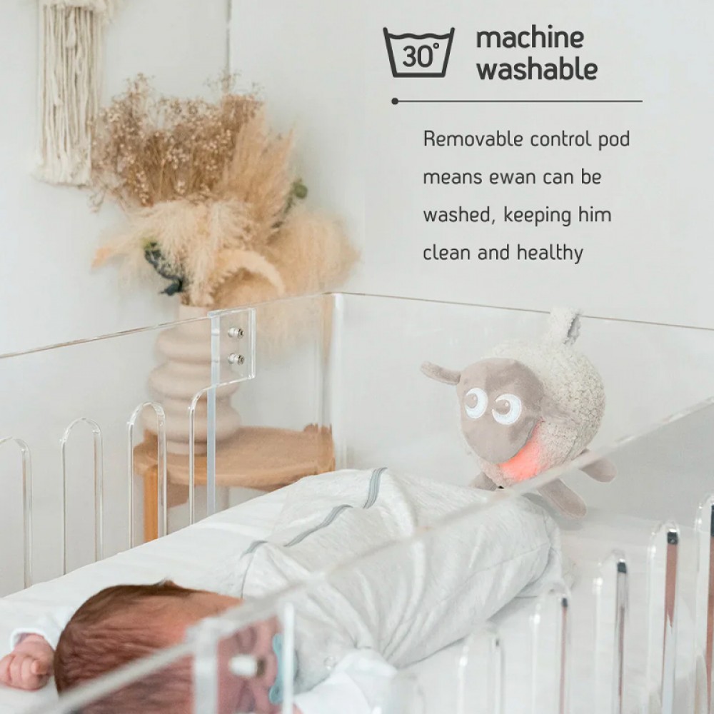 Βοήθημα Ύπνου με αισθητήρα κλάματος Sweet Dreamers Ewan Dream Sheep DELUXE Grey