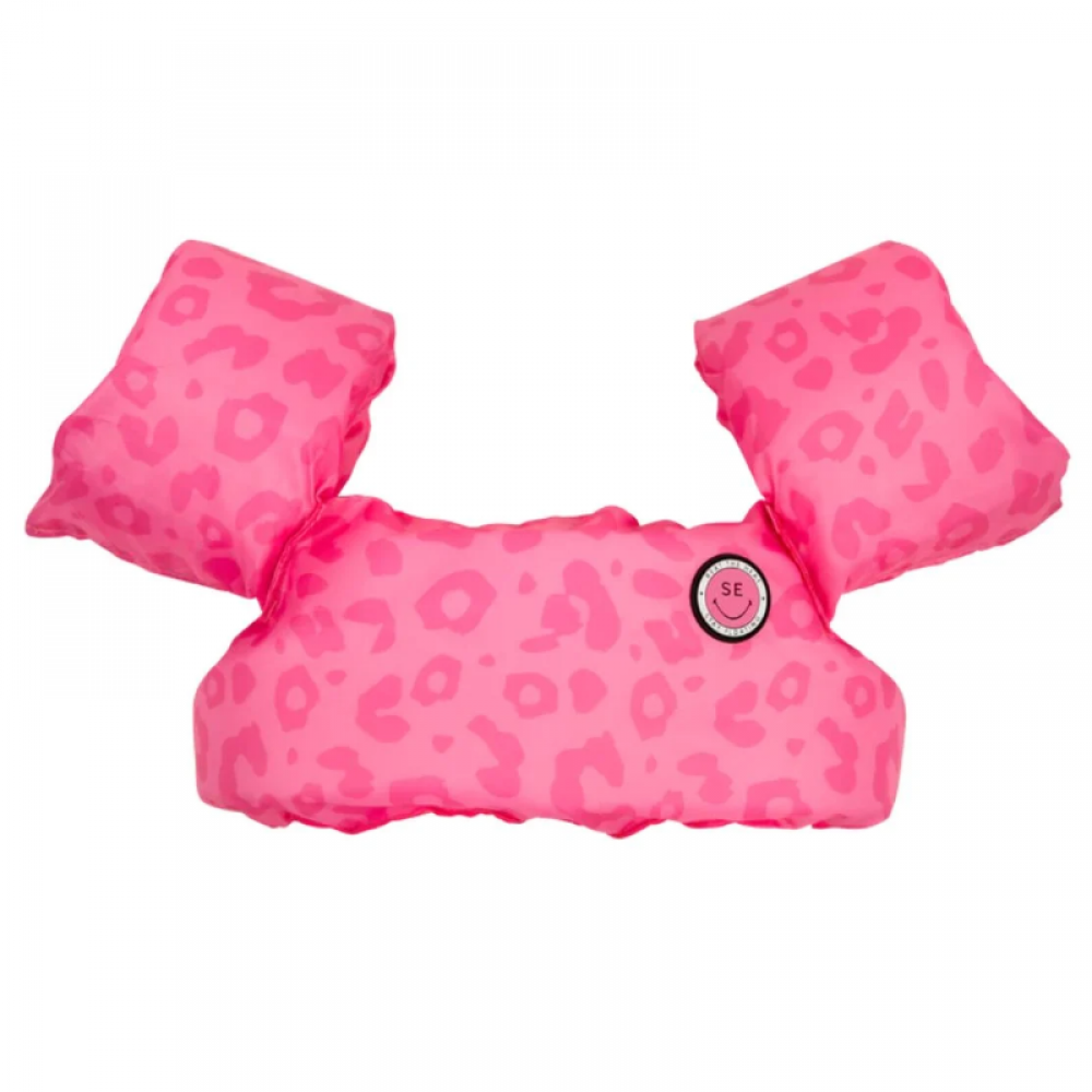 Μπρατσάκια με Έξτρα Θωρακική Ενίσχυση Swim Essentials Pink Leopard Μπρατσάκια με Έξτρα Θωρακική Ενίσχυση Swim Essentials Pink Leopard