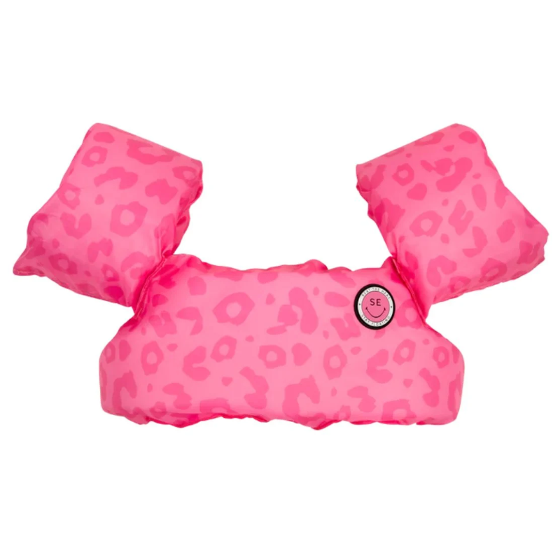 Μπρατσάκια με Έξτρα Θωρακική Ενίσχυση Swim Essentials Pink Leopard