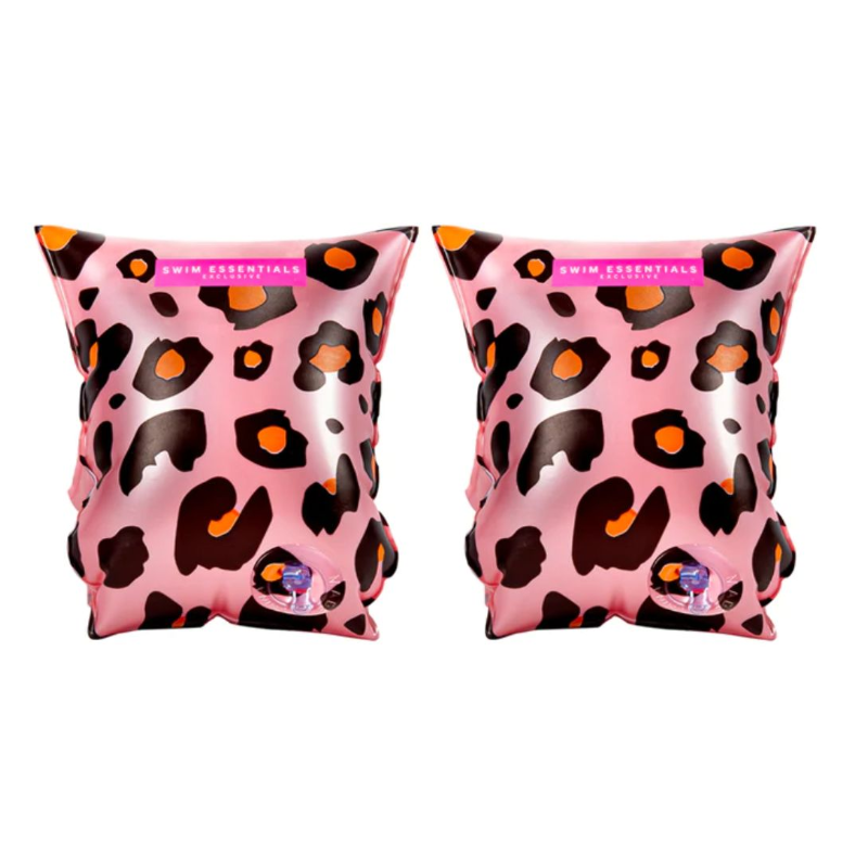 Μπρατσάκια Swim Essentials Rose Gold Leopard