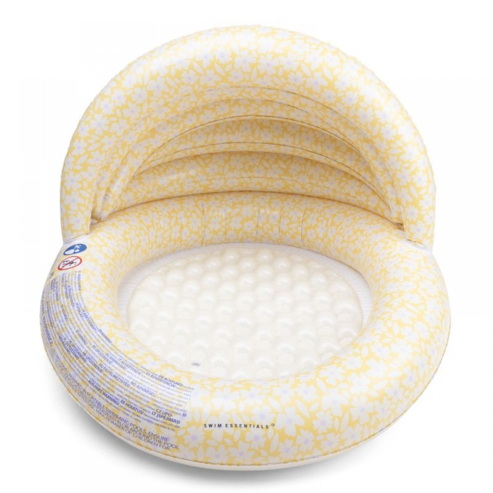 Πισίνα Swim Essentials με Σκίαστρο Yellow Flowers Πισίνα Swim Essentials με Σκίαστρο Yellow Flowers