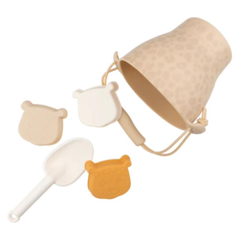 Σετ Παιχνιδιών Παραλίας Σιλικόνης Swim Essentials Beige