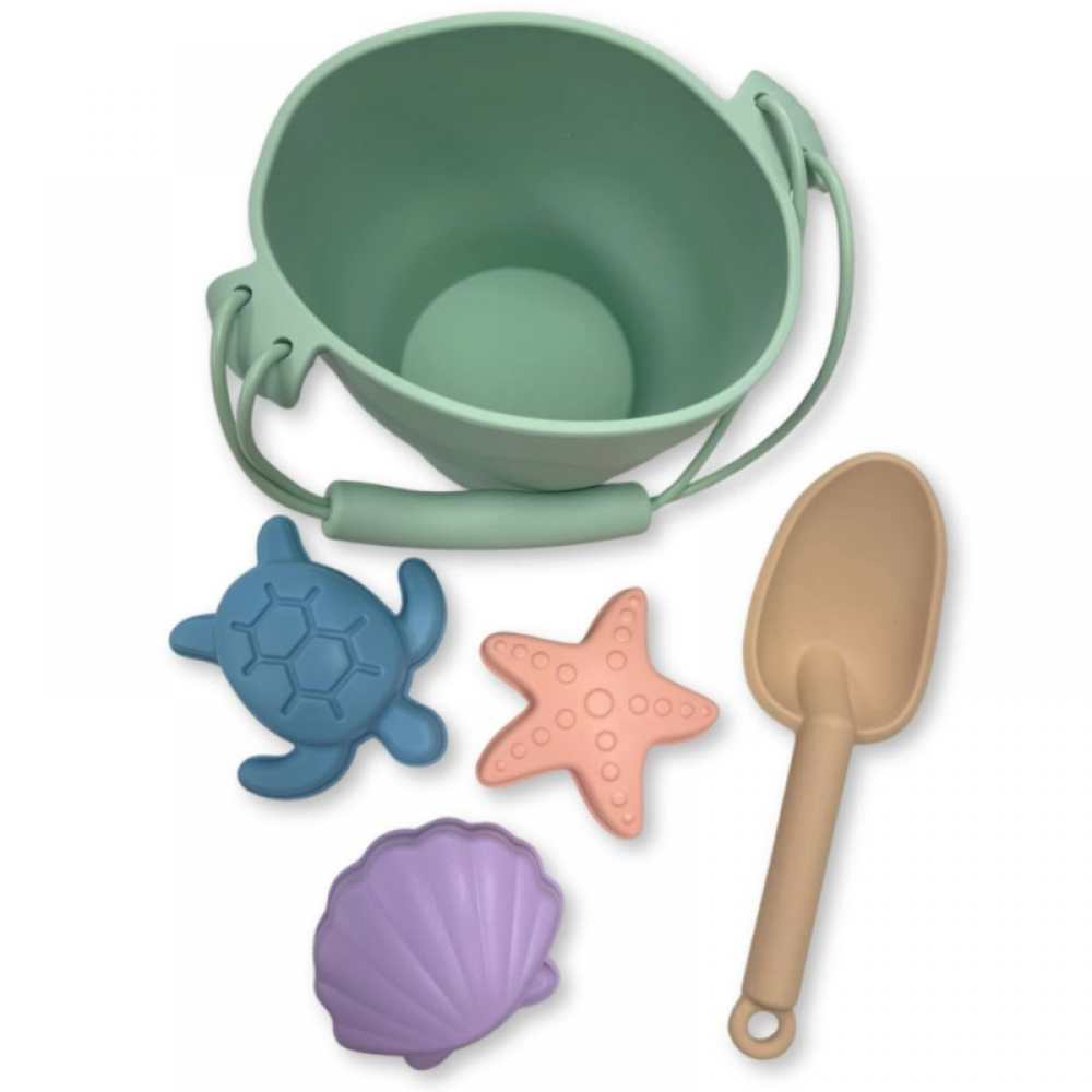 Σετ Παιχνιδιών Παραλίας Σιλικόνης Swim Essentials Mint Σετ Παιχνιδιών Παραλίας Σιλικόνης Swim Essentials Mint