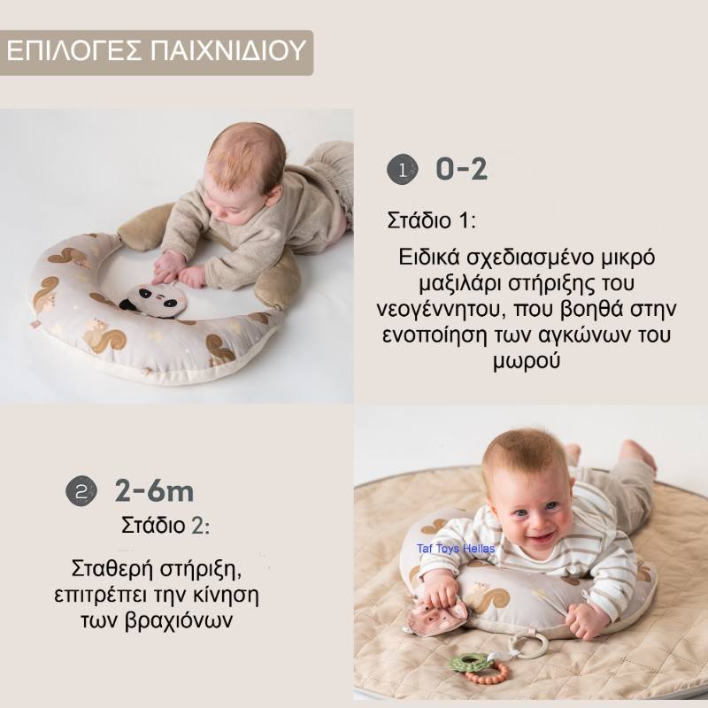Μαξιλάρι Δραστηριοτήτων Taf Toys Tummy Time First