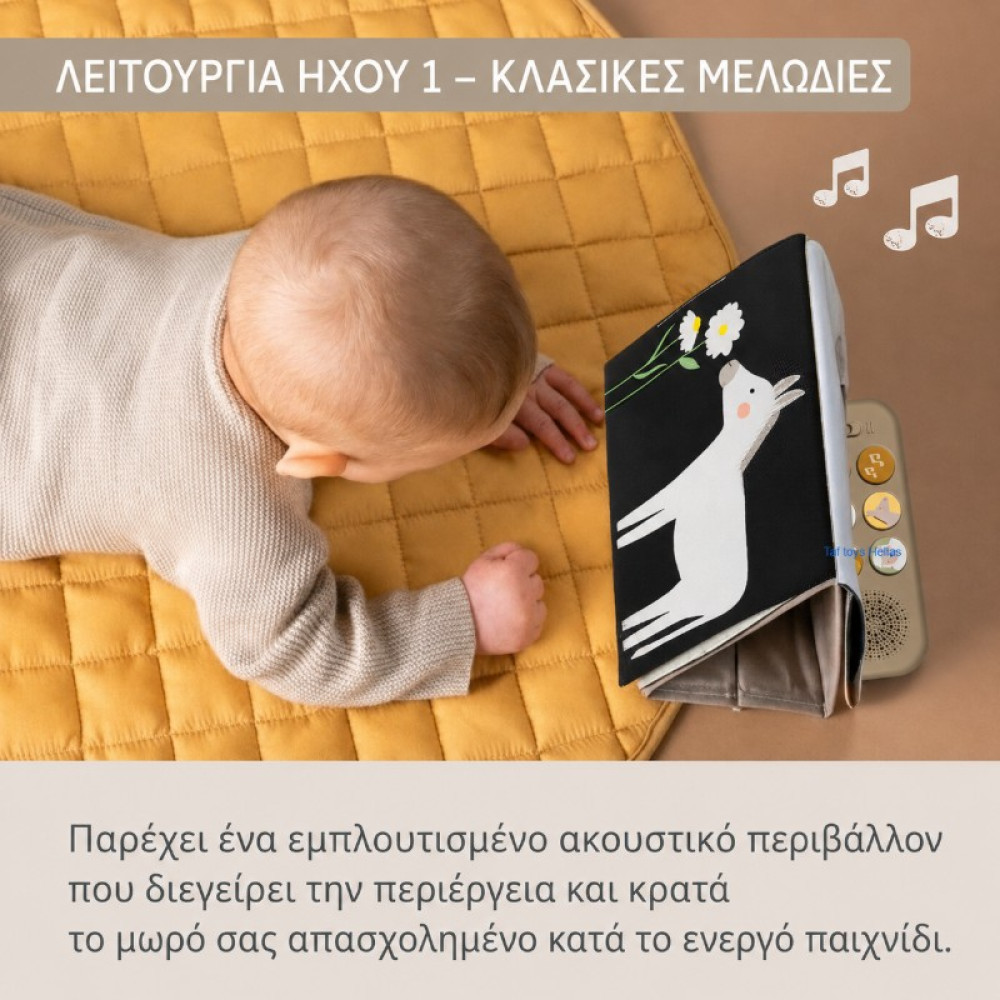 Βιβλίο Δραστηριοτήτων Taf Toys Musical Tummy Time Farm