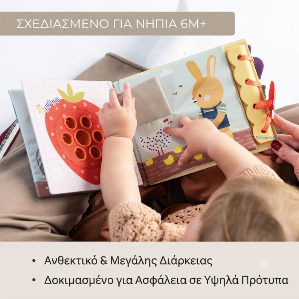 Βιβλίο Δραστηριοτήτων Taf Toys Garden Busy Book