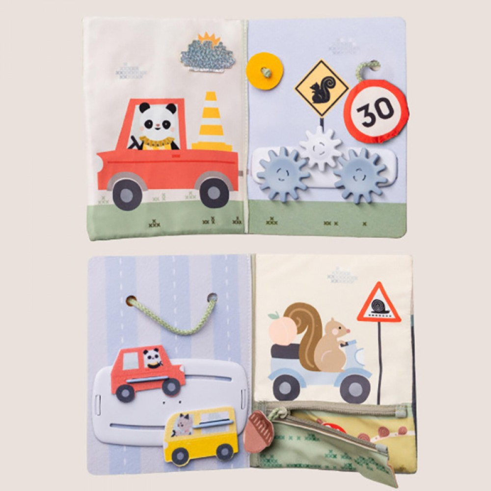 Παιχνίδι Αυτοκινήτου Taf Toys Ride Time Busy Book