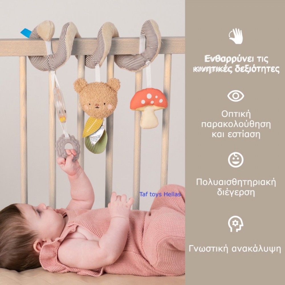 Μπάρα Παιχνιδιών - Σπιράλ Taf Toys Bear Hugs