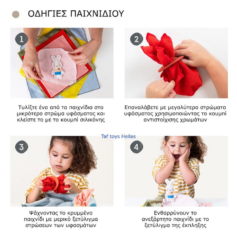 Εκπαιδευτικό Παιχνίδι Δραστηριοτήτων Taf Toys Peek-a-boo What's inside