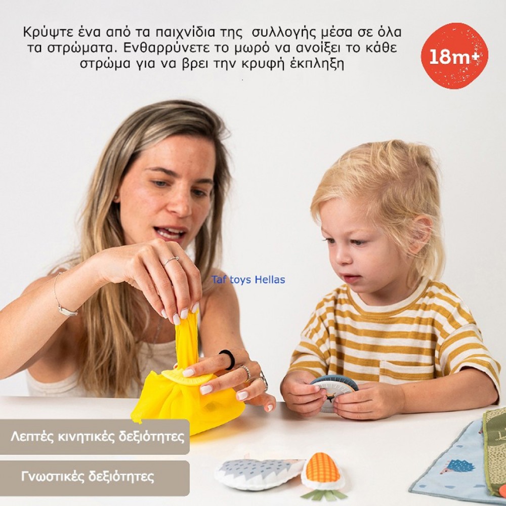 Εκπαιδευτικό Παιχνίδι Δραστηριοτήτων Taf Toys Peek-a-boo What's inside