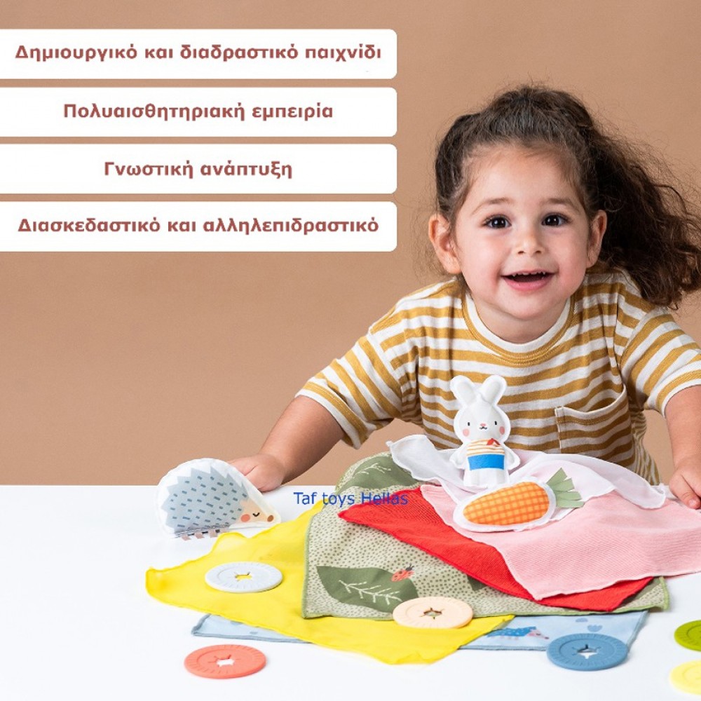 Εκπαιδευτικό Παιχνίδι Δραστηριοτήτων Taf Toys Peek-a-boo What's inside