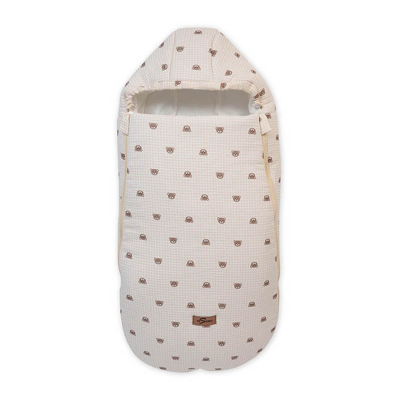Ποδόσακος Tesoro Muslin Baby Bear