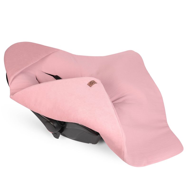 Κουβέρτα για Κάθισμα Αυτοκινήτου & Port Bebe Tesoro Velour Pink