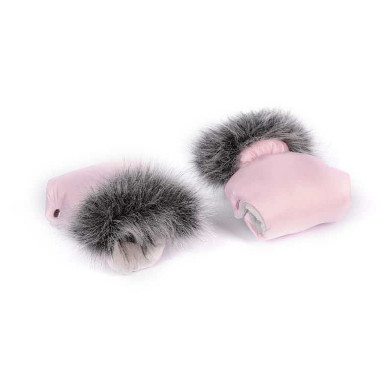 Γάντια Καροτσιού Tesoro Χούφτα με Γούνα Pink