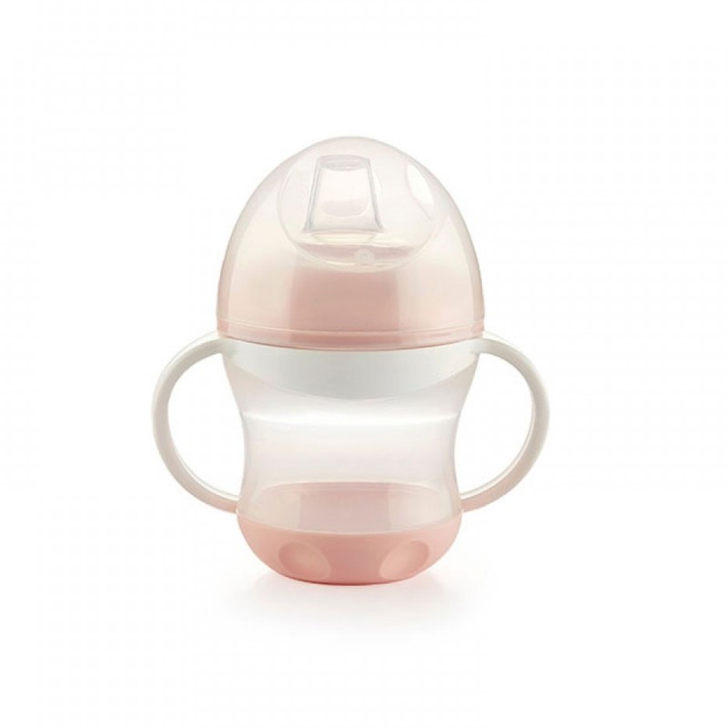 Κύπελλο με Στόμιο Σιλικόνης Thermobaby Light Pink