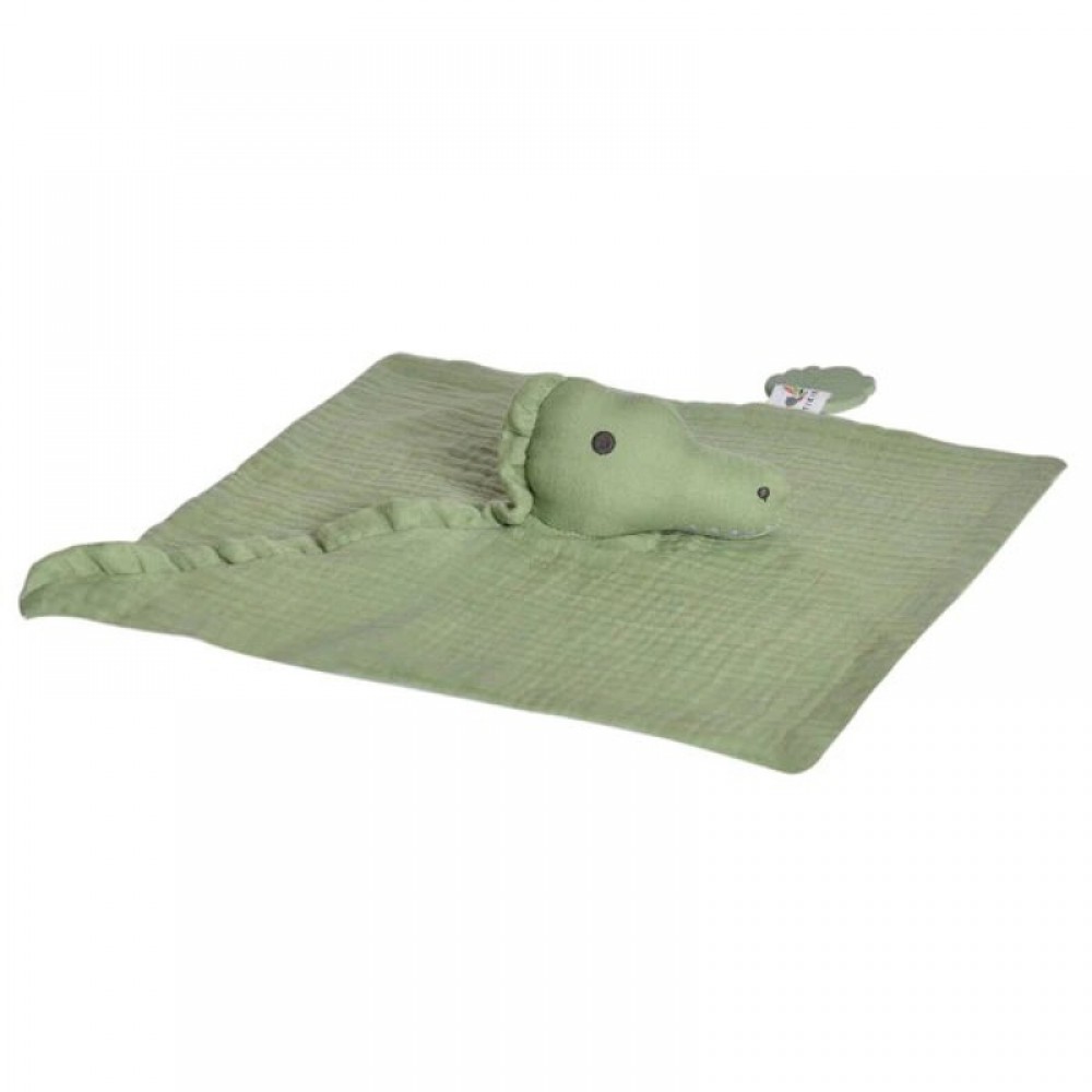 Πανάκι παρηγοριάς Tikiri Toys Crocodile Comforter