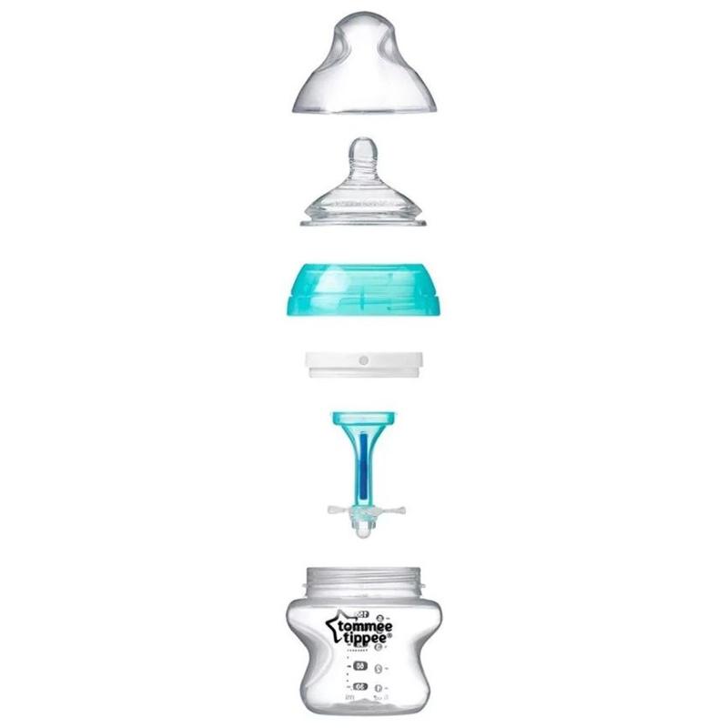 Μπιμπερό πλαστικό Tommee Tippee Advanced Anti-Colic 150ml 0m+ Mint (2τεμ.)