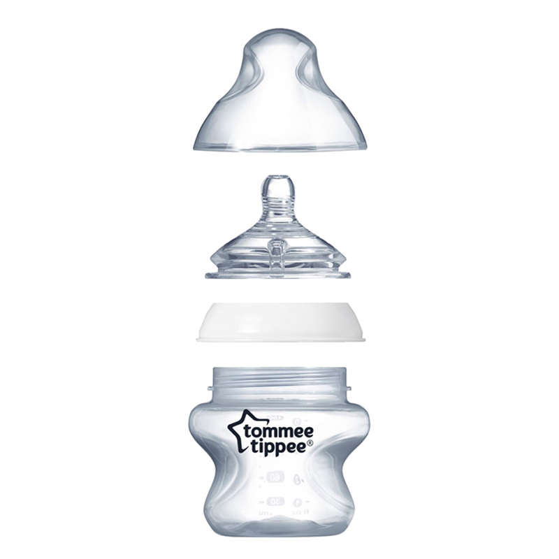 Μπιμπερό γυάλινο Tommee Tippee Closer to Nature 150ml 0m+ Green