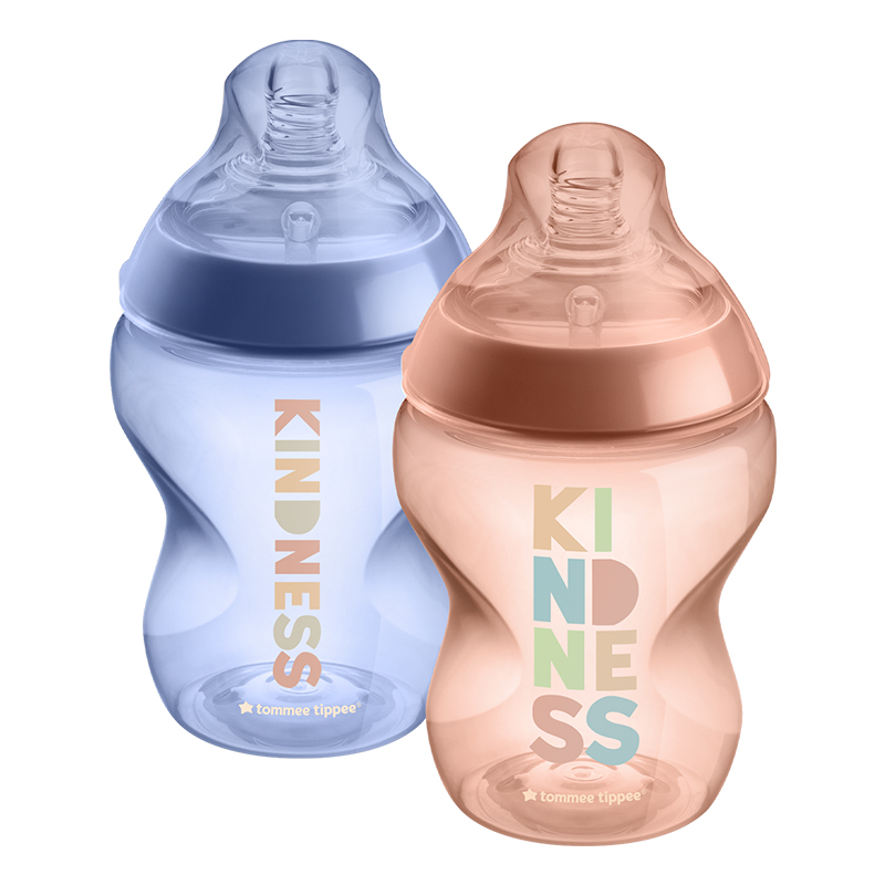 Μπιμπερό πλαστικό Tommee Tippee Closer to Nature 260ml 0m+ Kind (2τεμ.)