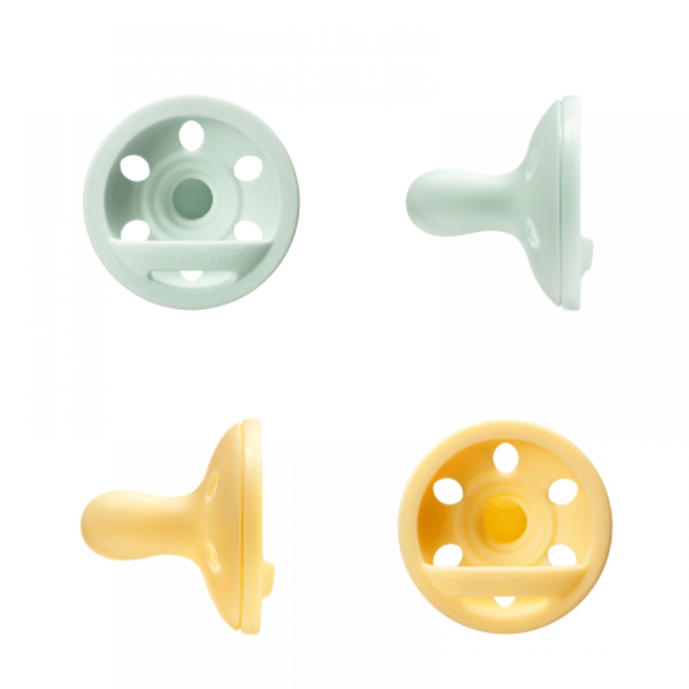 Πιπίλα Σιλικόνης Νυκτός Tommee Tippee Breastlike Night 0-6m (2τεμ.)