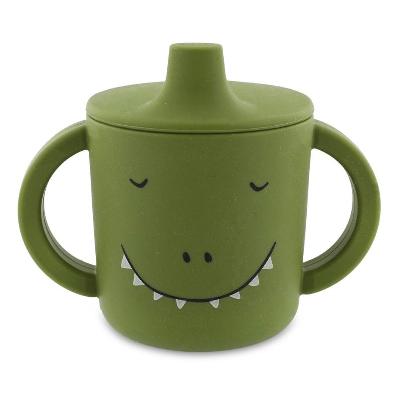 Εκπαιδευτικό Ποτήρι Σιλικόνης Trixie Sippy Cup Mr. Dino
