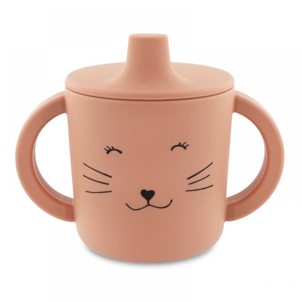 Εκπαιδευτικό Ποτήρι Σιλικόνης Trixie Sippy Cup Mrs. Cat Εκπαιδευτικό Ποτήρι Σιλικόνης Trixie Sippy Cup Mrs. Cat