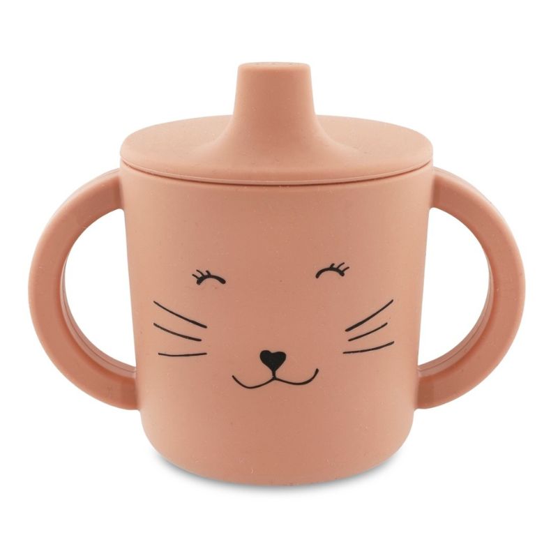 Εκπαιδευτικό Ποτήρι Σιλικόνης Trixie Sippy Cup Mrs. Cat