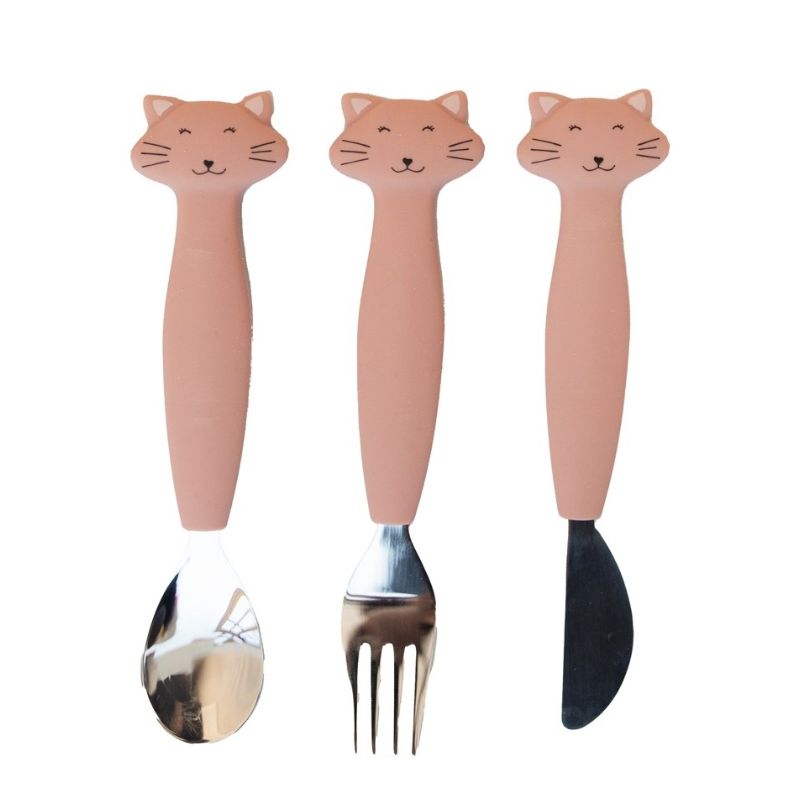Σετ μαχαιροπίρουνα Trixie Mrs. Cat (3τεμ.)