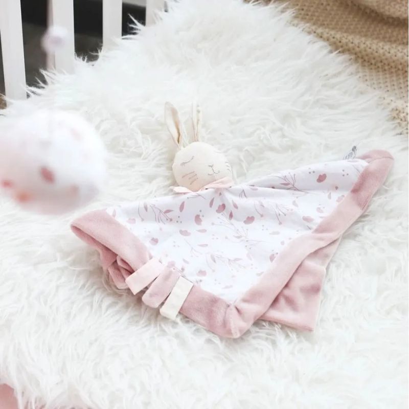 Πανάκι Παρηγοριάς Trois Kilos Sept Rose & Lili Rabbit Beige