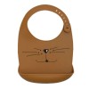 Σαλιάρα Σιλικόνης Cat Trois Kilos Sept Chocolate Σαλιάρα Σιλικόνης Cat Trois Kilos Sept Chocolate