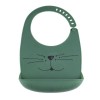 Σαλιάρα Σιλικόνης Cat Trois Kilos Sept Green Σαλιάρα Σιλικόνης Cat Trois Kilos Sept Green