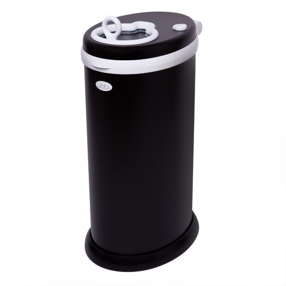 Κάδος Απόρριψης Πάνας Ubbi Matte Black Κάδος Απόρριψης Πάνας Ubbi Matte Black