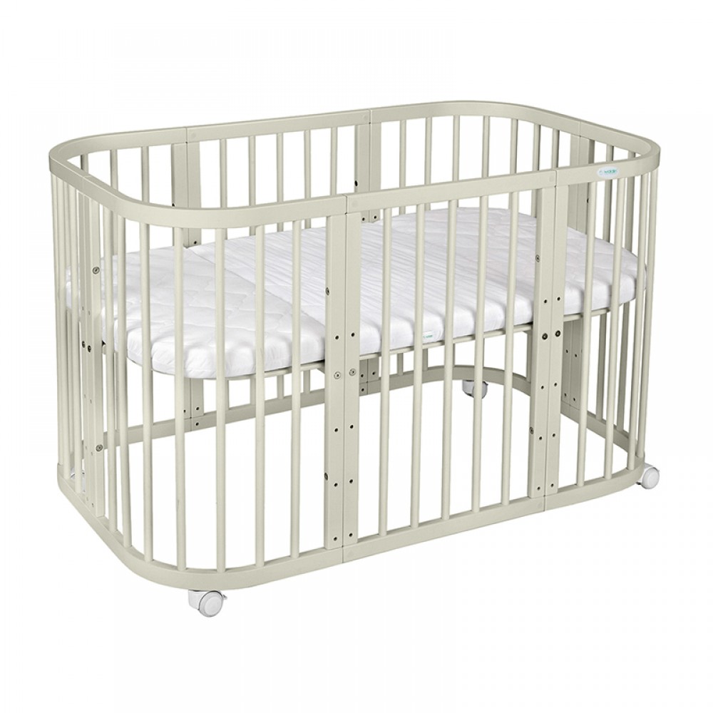 Βρεφικό Κρεβάτι Waldin 7in1 81x128cm Olive