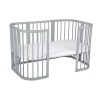 Βρεφικό Κρεβάτι Waldin 7in1 81x128cm Grey
