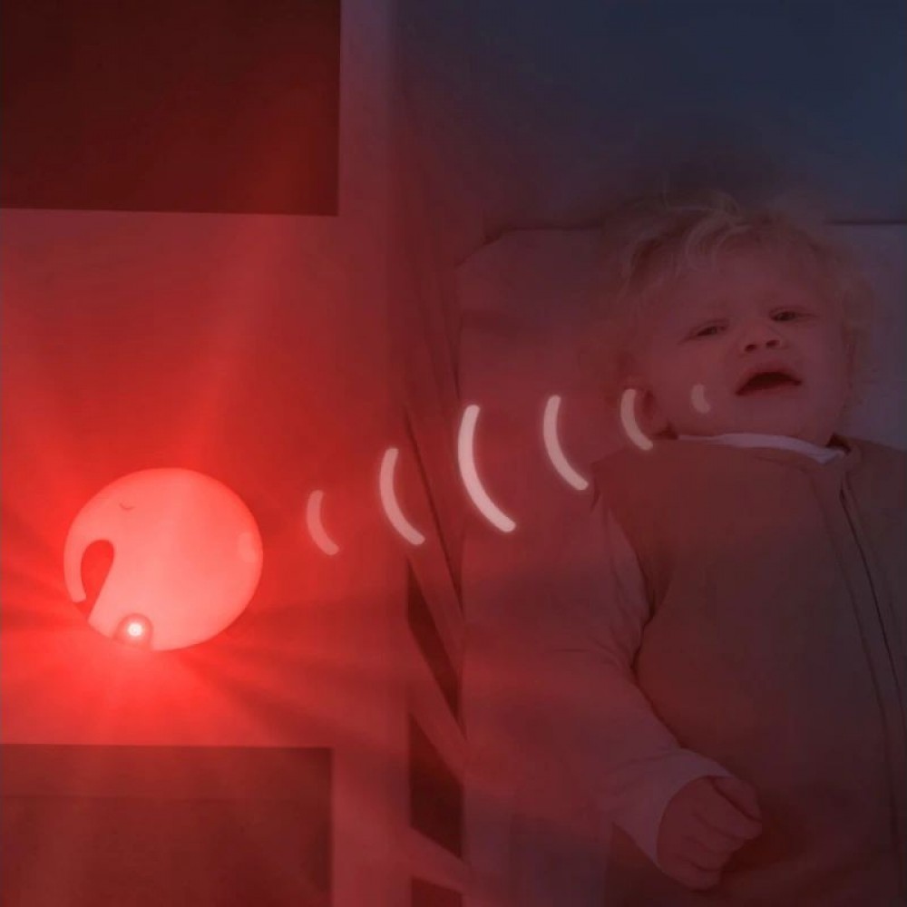 Συσκευή Ύπνου με Τεχνική Αναπνοής, Κόκκινο Φως & Λευκούς Ήχους ZAZU Emmy το Ελεφαντάκι