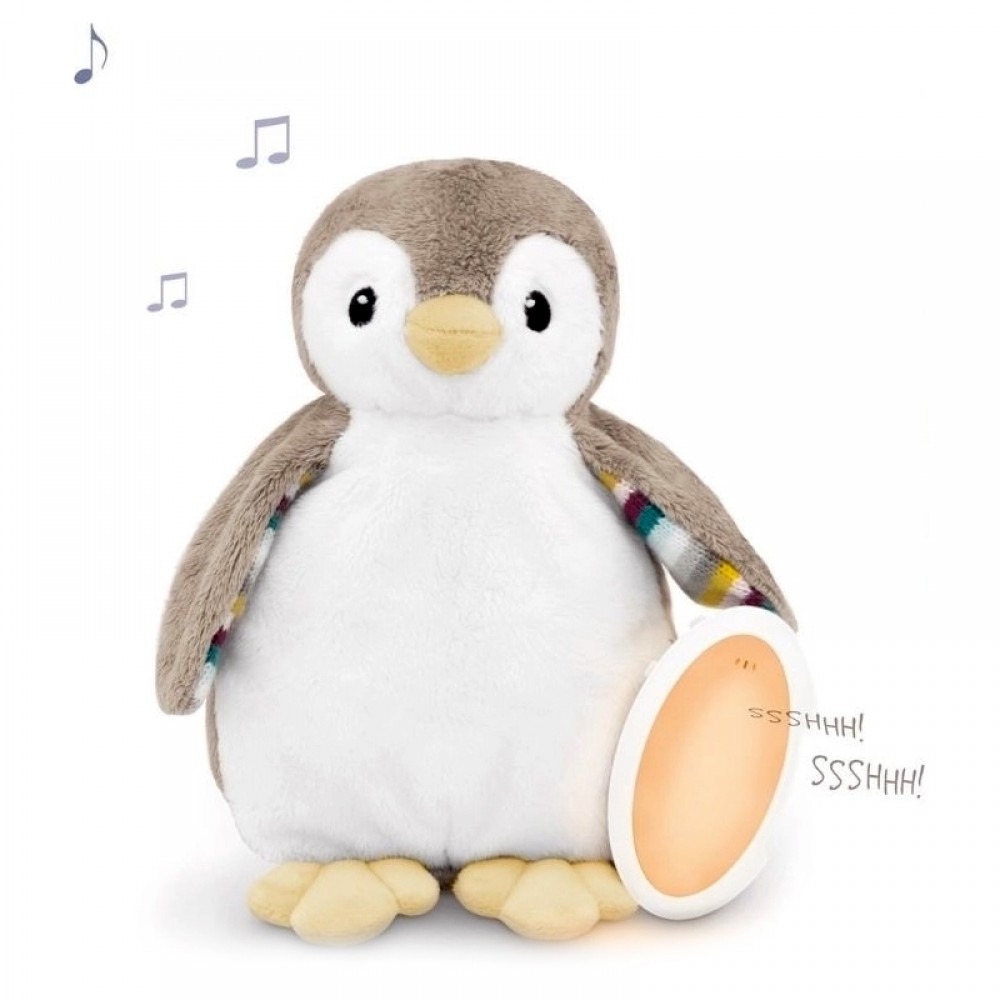 Φωτάκι Νυκτός Πιγκουίνος με λευκούς ήχους &amp; Εγγραφή φωνής ZAZU Phoebe
