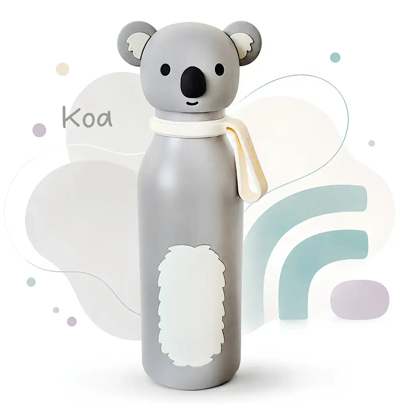 Θερμός - Μπουκάλι Bottlies By Zazu Fun 400ml Koala