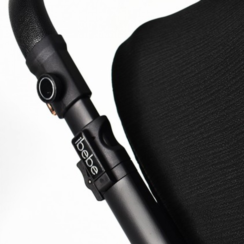 Πολυκαρότσι iBebe Ice 2in1 Chrome/Gray Πολυκαρότσι iBebe Ice 2in1 Chrome/Gray