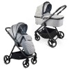 Πολυκαρότσι iBebe Ice 2in1 Black/Gray Πολυκαρότσι iBebe Ice 2in1 Black/Gray