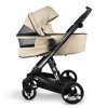 Πολυκαρότσι iBebe iStop&Drive 2in1 Black Gloss/Beige Πολυκαρότσι iBebe iStop&Drive 2in1 Black Gloss/Beige