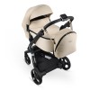 Πολυκαρότσι iBebe iStop&Drive 2in1 Black Gloss/Beige Πολυκαρότσι iBebe iStop&Drive 2in1 Black Gloss/Beige