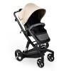 Πολυκαρότσι iBebe iStop&Drive 2in1 Black Gloss/Beige Πολυκαρότσι iBebe iStop&Drive 2in1 Black Gloss/Beige